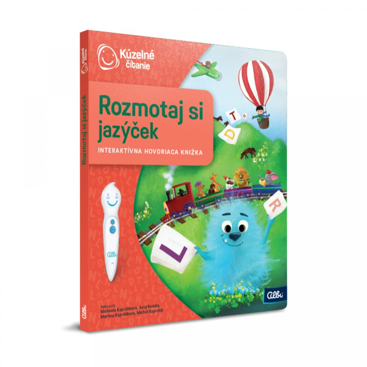 Kniha Rozmotaj si jazýček – kúzelné čítanie